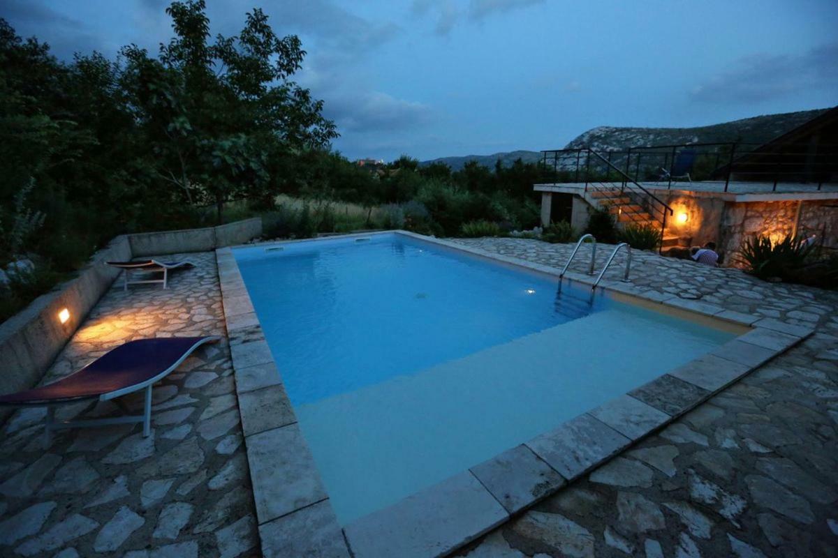 Abeona Mediterranean Villa Drivenik Buitenkant foto