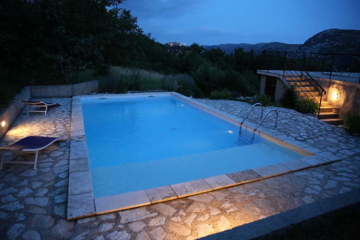 Abeona Mediterranean Villa Drivenik Buitenkant foto