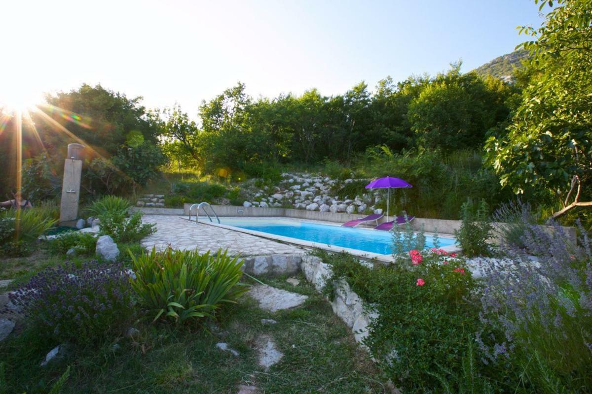 Abeona Mediterranean Villa Drivenik Buitenkant foto