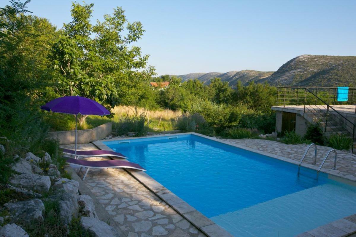 Abeona Mediterranean Villa Drivenik Buitenkant foto